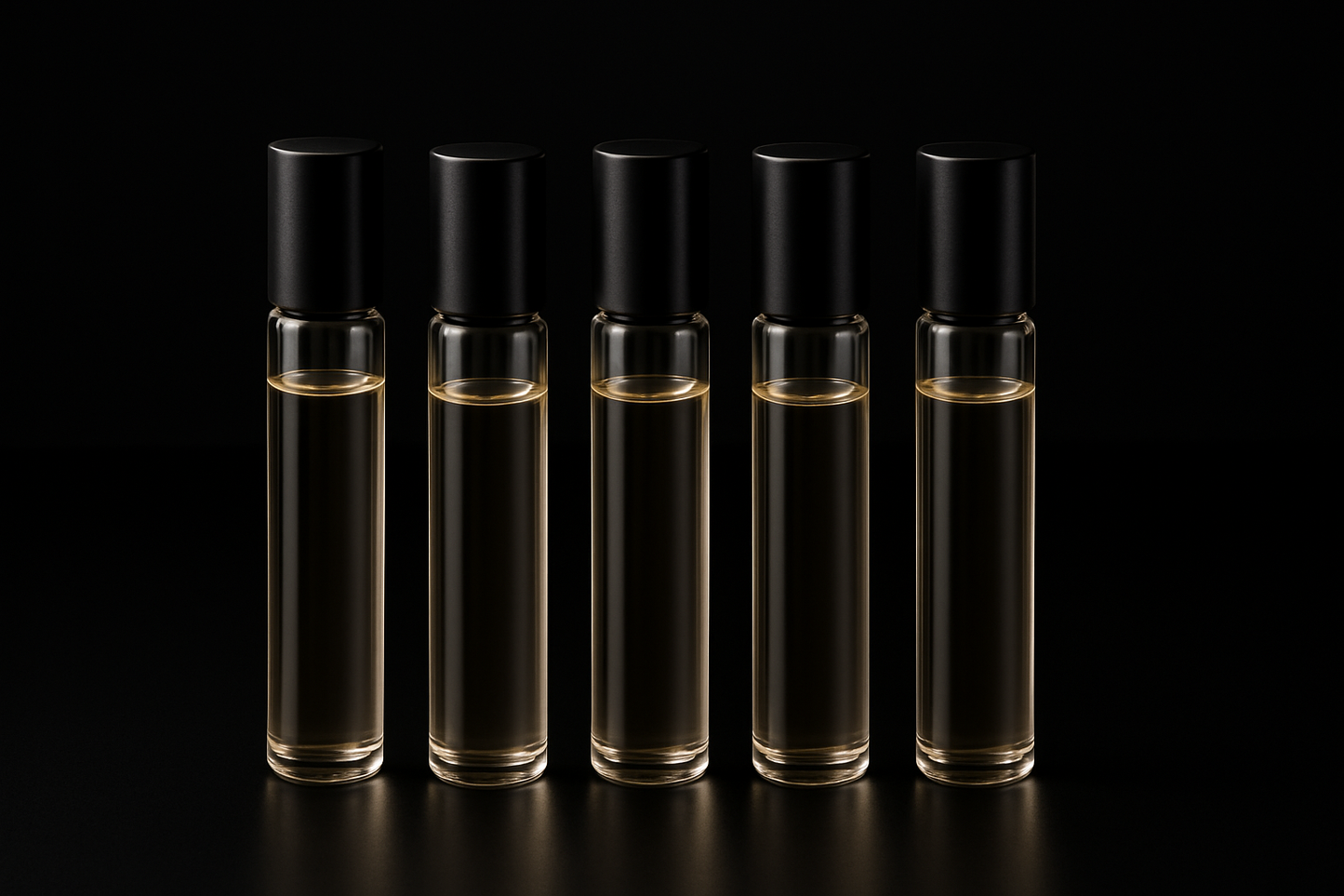 Elegant Cylindrical Perfume Tester Bottles