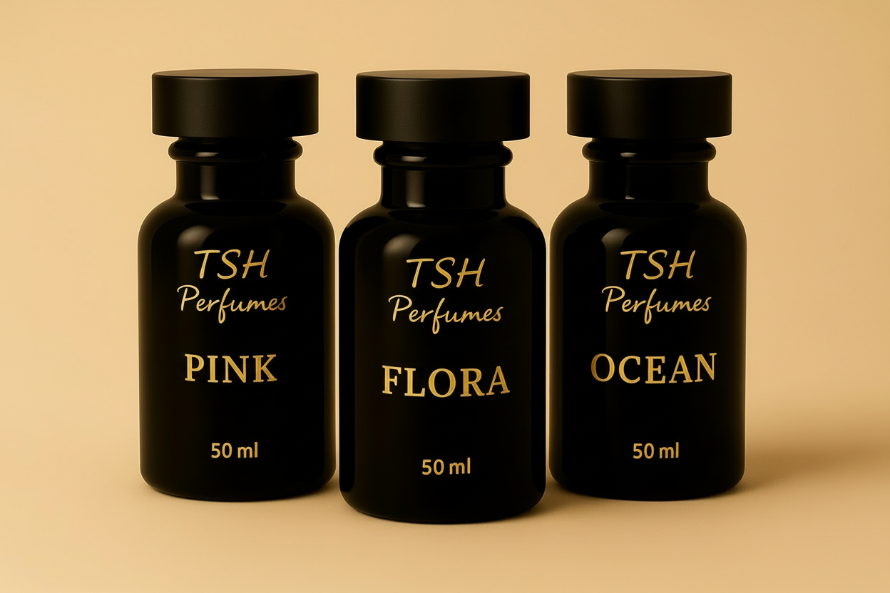 TSH Perfumes Bundle - Pink Flora Ocean All Visible